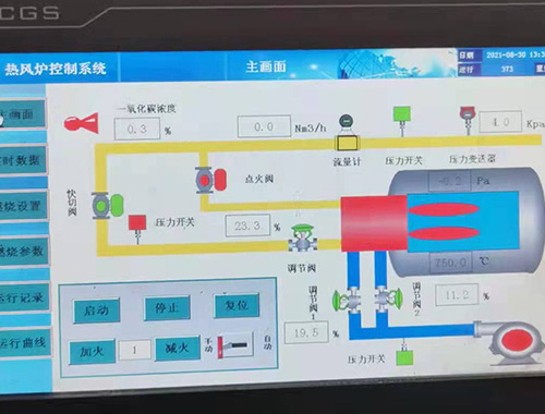 熱風爐控制系統